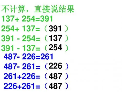 加减法验算_三年级上册数学课件