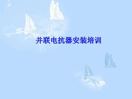 并联电抗器安装培训