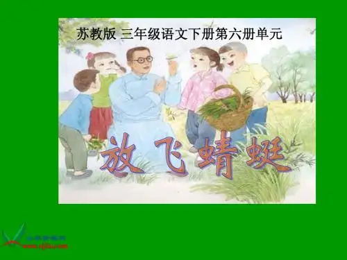 《放飞蜻蜓》PPT课件