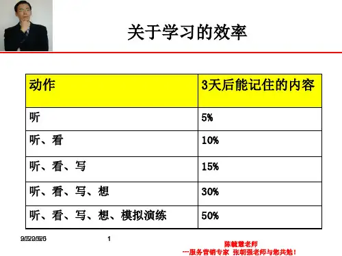沟通创造价值培训讲义(ppt 52页)