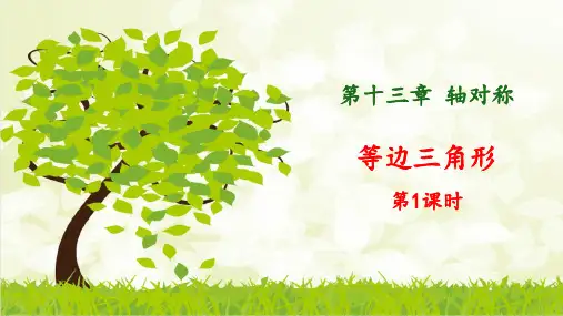 《等边三角形》PPT教学课文课件 (第1课时)