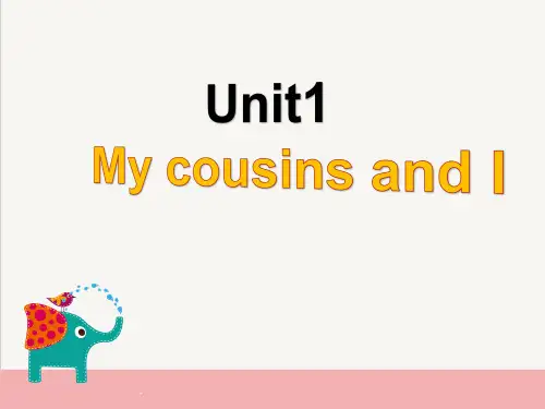 join in 六下-Unit 1-My cousins and I