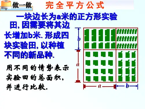 苏科版七年级数学下册-乘法公式-课件
