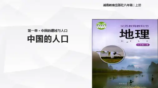 湘教版八年级地理上册课件《中国的人口》