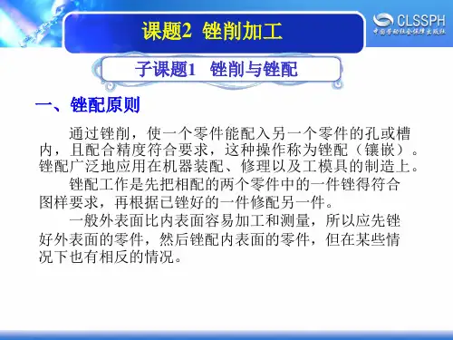 电子课件-《机修钳工实训(高级模块)》-A02-2052 1-2-1锉削与锉配