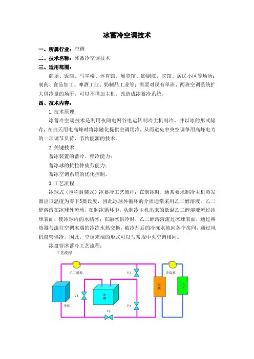 冰蓄冷空调技术