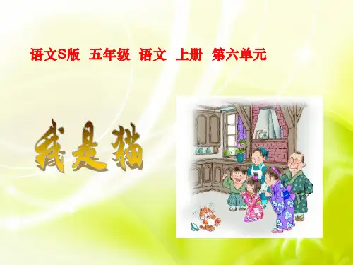 五年级上册语文课件-课文27 我是猫｜语文S版 (共23张PPT)