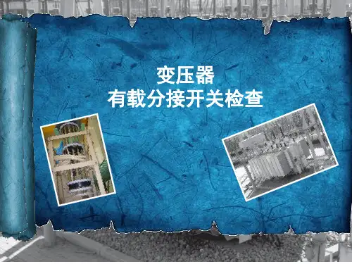 变压器有载分接开关检查