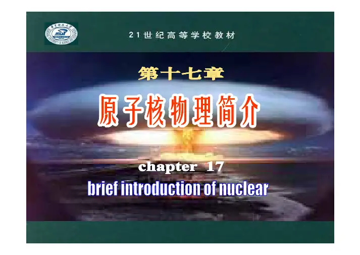 17原子核物理简介