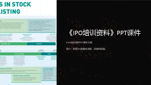《IPO培训资料》课件