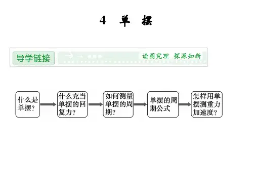 11.4-单摆-课件(人教版选修3-4)
