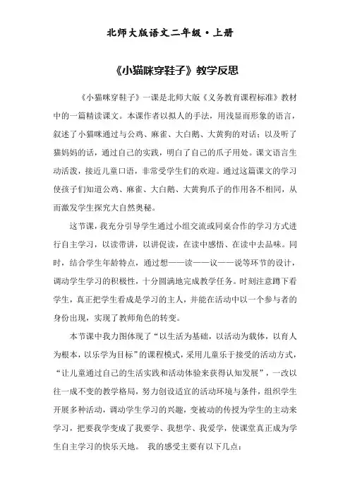 小猫咪穿鞋子