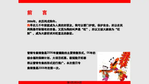 保险营销方案PPT课件