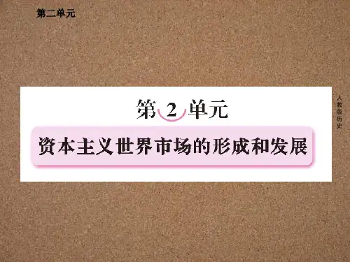 高中历史(人教版)必修二(课件)：第二单元 第5课 开辟新航路