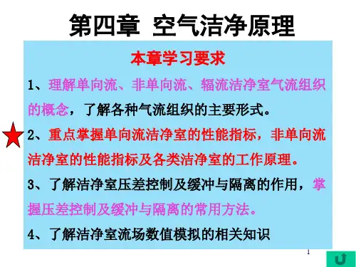 第四章 空气洁净原理PPT课件