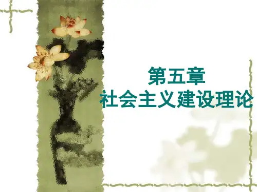 (毛概)第五章