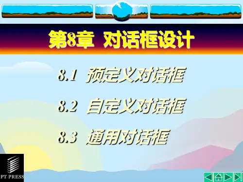 对话框设计PPT优秀
