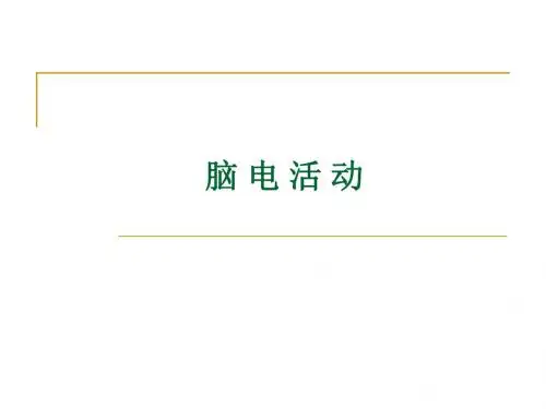 脑电活动