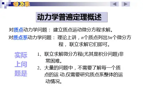 动量定理概述PPT课件