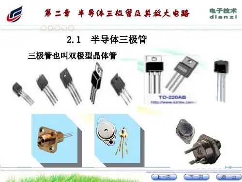 1半导体三极管解析