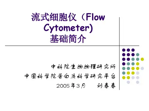 流式细胞仪(Flow_Cytometer)基础简介