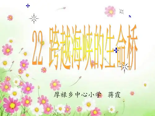 四年级上册语文21-搭石PPT课件