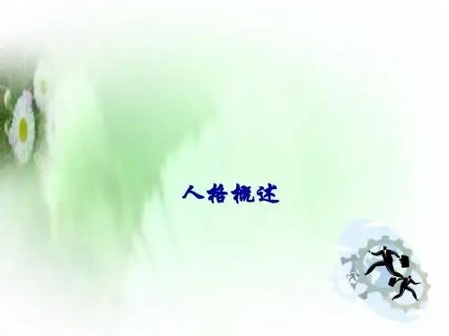 人格概述