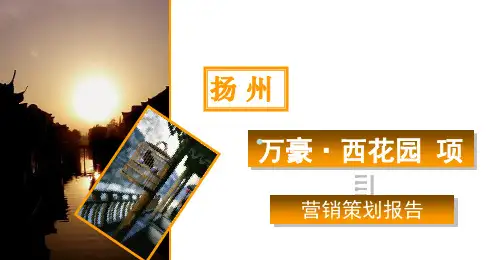 万豪西花园项目营销策划报告