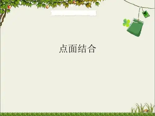 点面结合(精选优秀)PPT