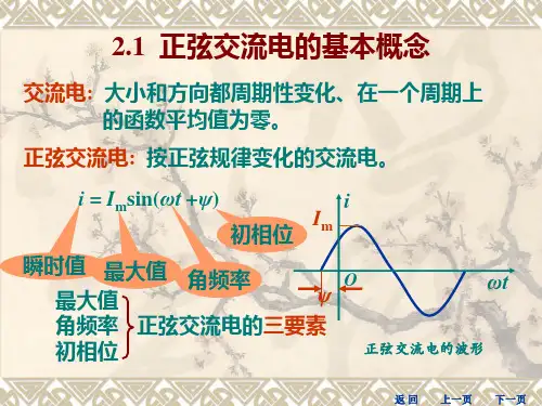 正弦交流电