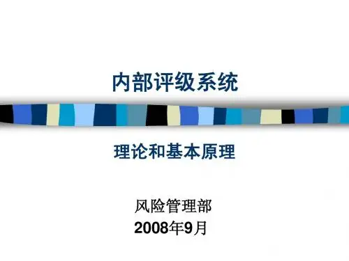 内部评级系统(李毅)