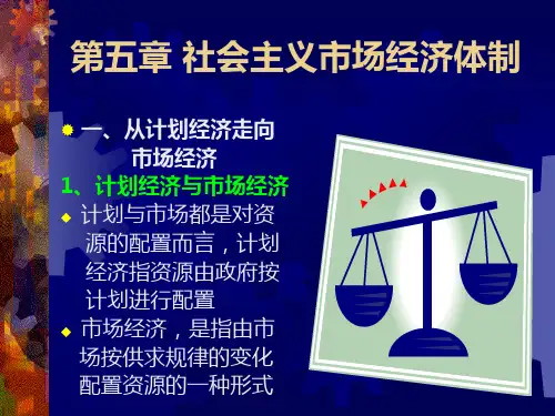 社会主义市场经济体制