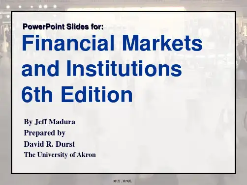 financial-markets-and-institutions-金融市场与机构