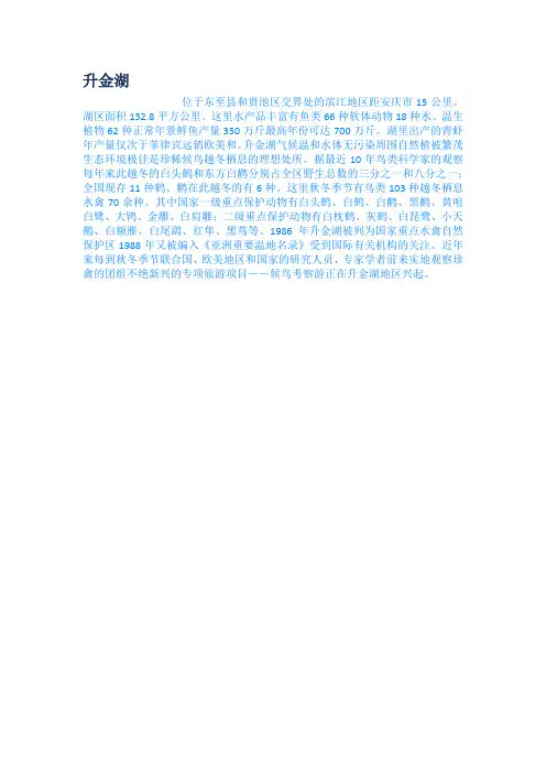 升金湖