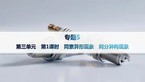 苏教版高中化学必修第一册精品课件 专题5 第3单元 第1课时 同素异形现象 同分异构现象 (2)
