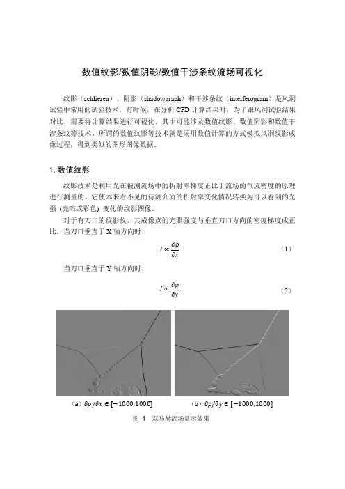 数值纹影