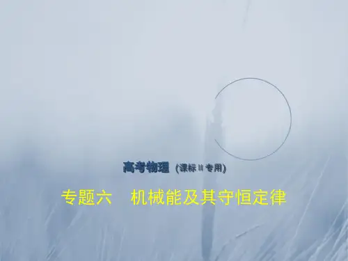 2018年高考物理课标Ⅱ专用复习专题测试专题六 机械能及其守恒定律 共141张 精品