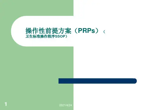 操作性前提方案