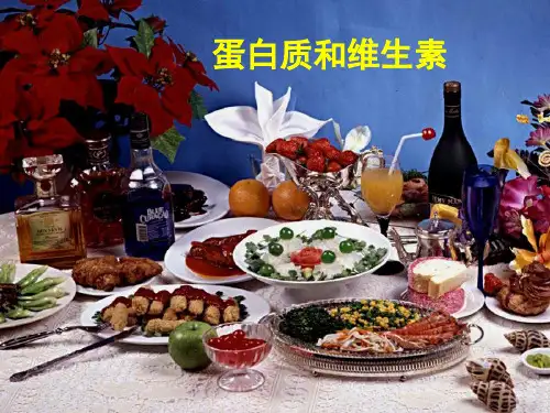 沪教化学下册第8章3 蛋白质和维生素(共58张PPT)