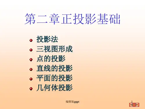 机械制图投影基础ppt课件
