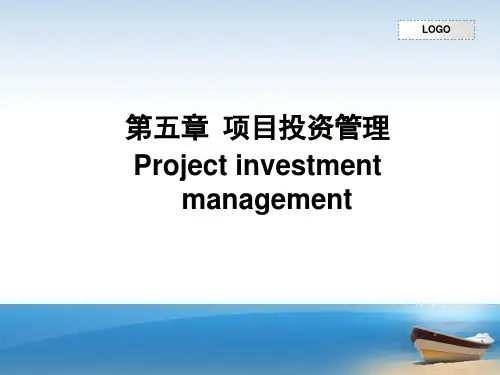 财务管理 项目投资管理