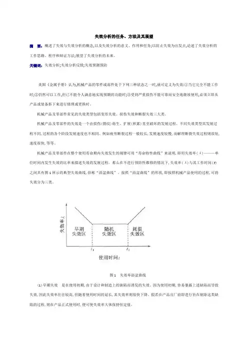 失效分析的任务