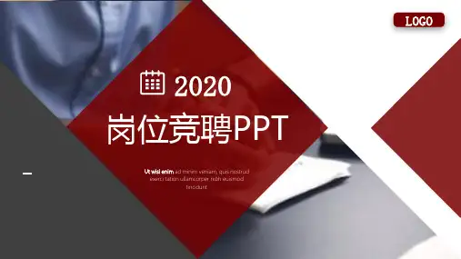 “全员下岗,竞聘上岗”竞聘演讲PPT