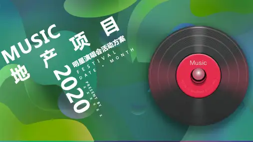 2020房地产明星演唱会活动策划方案-48P