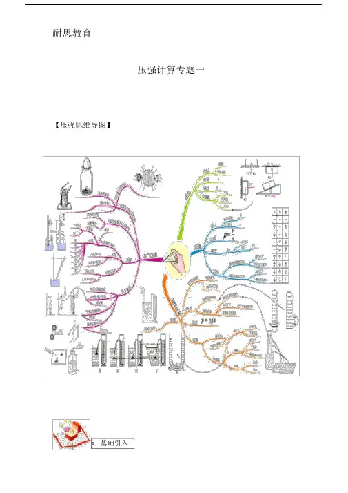 (完整版)上海中考物理压强计算专题一附答案.doc