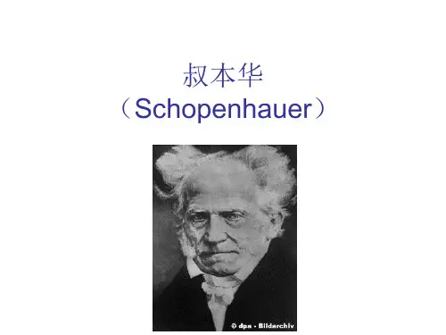 叔本华哲学简介