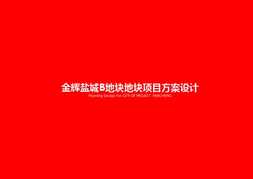 金辉盐城地块房地产项目方案设计