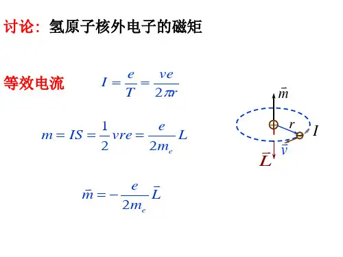 恒定磁场部分例题及思考题