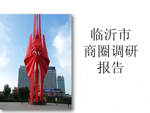 临沂市商圈调查