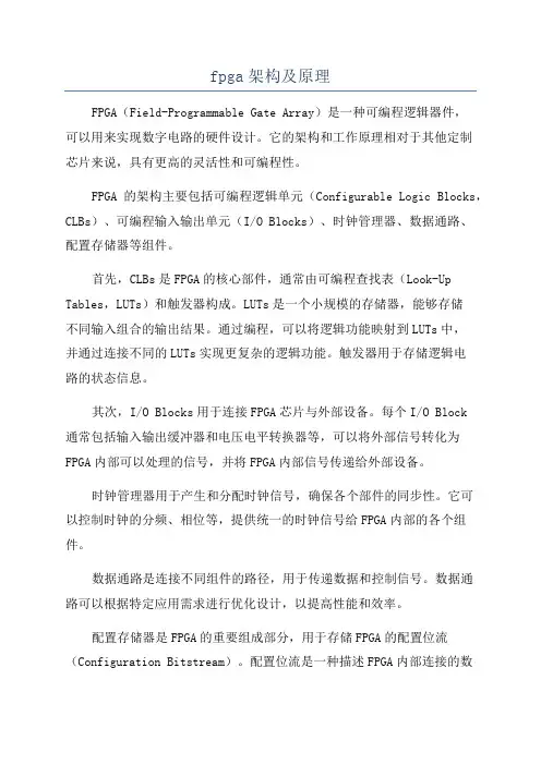 fpga架构及原理